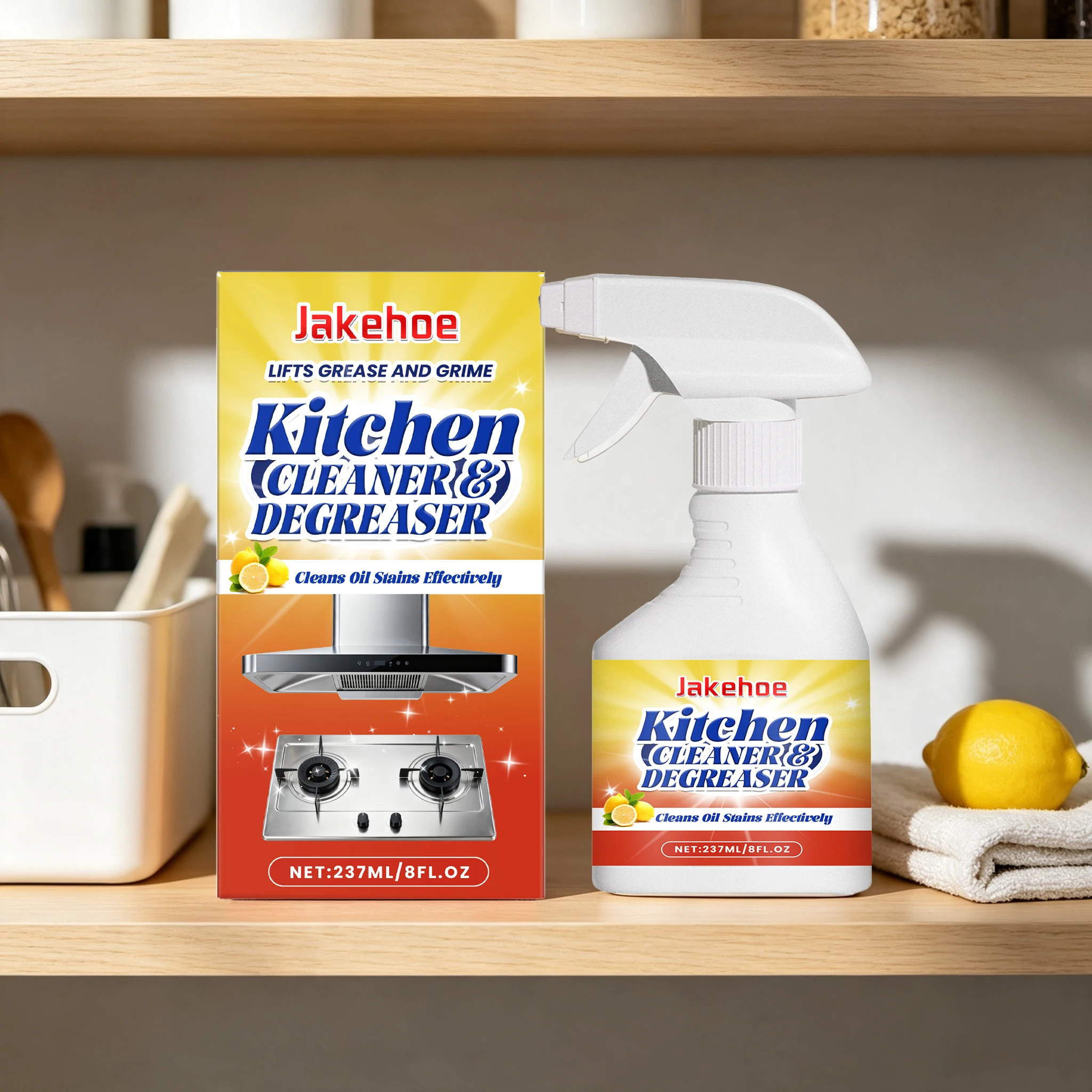 237ML Keukenreiniger Spray Fri - Commercial Kitchen Grease Cleaner recensie en prijs