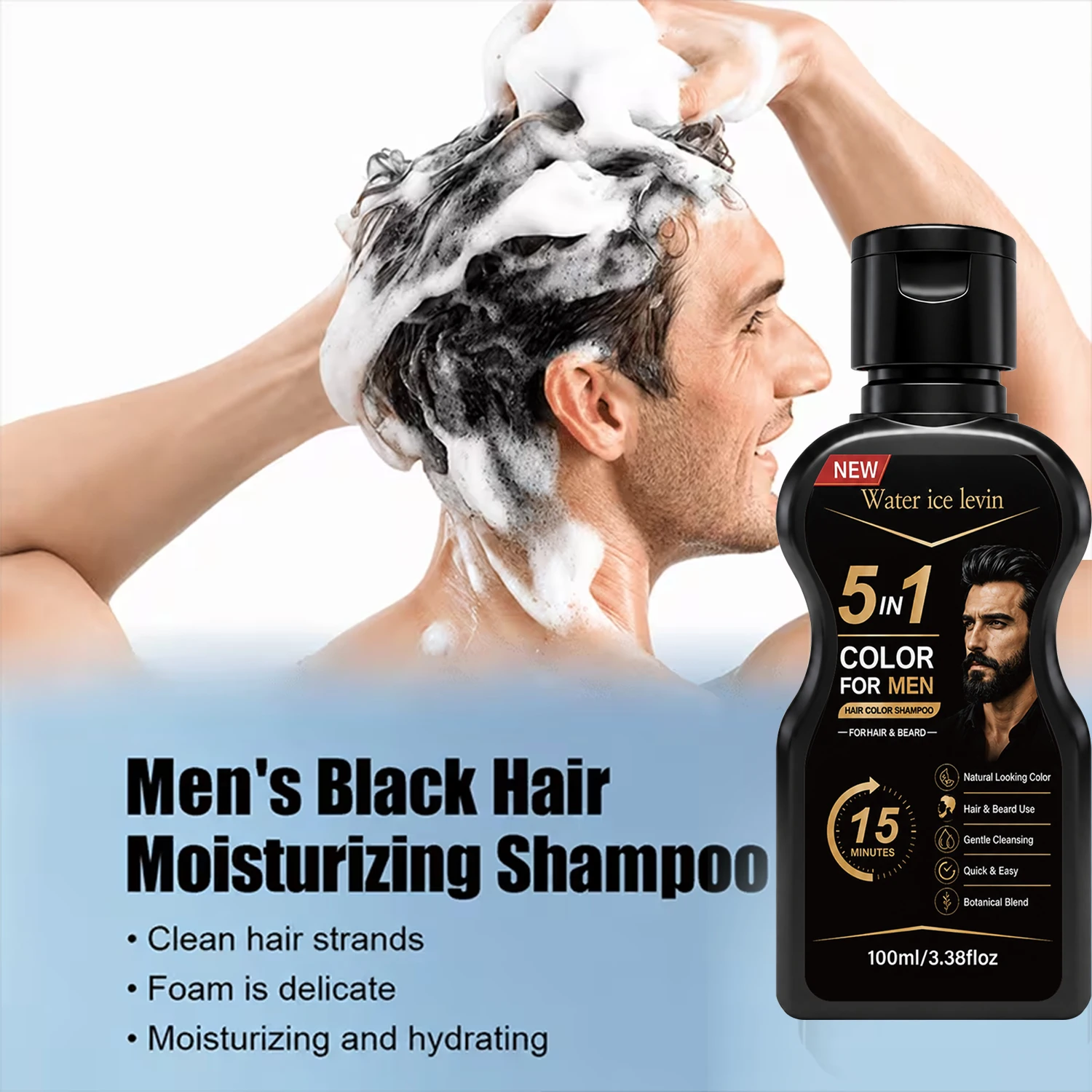 شامبو لتلوين الشعر للرجال من و - مراجعة Hair Spray Color وسعره