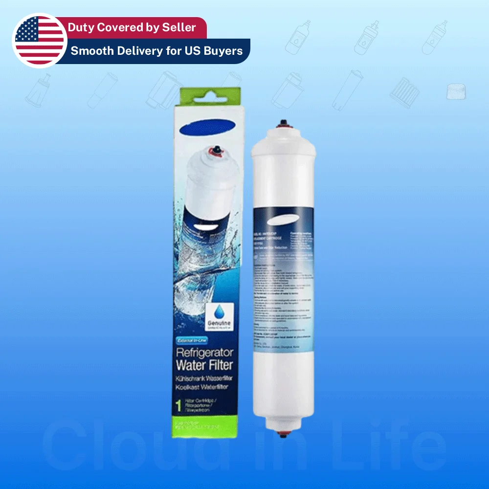 DA29-10105J для Samsung HAFEX/EXP Замена фильтра для воды в холодильнике для чистой воды - 300 галлонов - линейный дизайн - без BPA DA29-10105J для Samsung HAFEX/EXP Замена фильтра для воды в холодильнике для чистой воды - 300 галлонов - линейный дизайн - без BPA