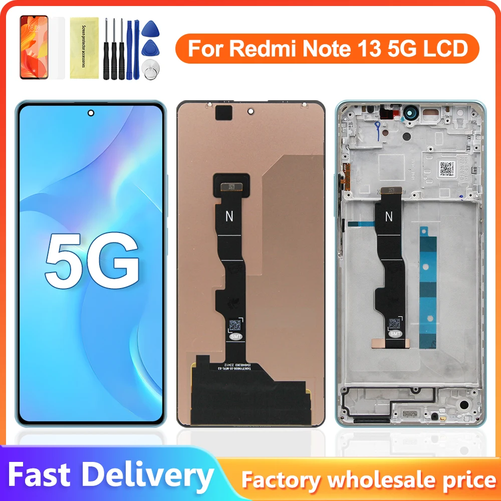 

6.67'' For Xiaomi Redmi Note 13 5G lcd display screen digitizer Assembly Replacement for Redmi Note13 2312DRAABC display