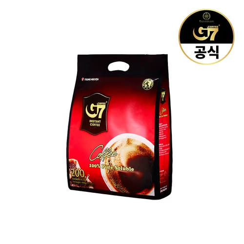 G7 베트남 커피 퓨어블랙 2g x 200개입 