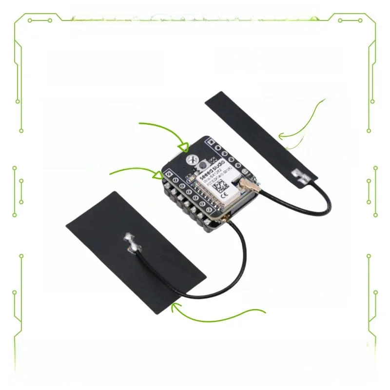 ESP32 S3 LoRa Meshtastic LoRa module SX1262 868MHz 915MHz antenne XIAO ESP32S3 voor Meshtastic LoRa starterkit, LoRaWAN, WiFi, BLE - afbeelding 2