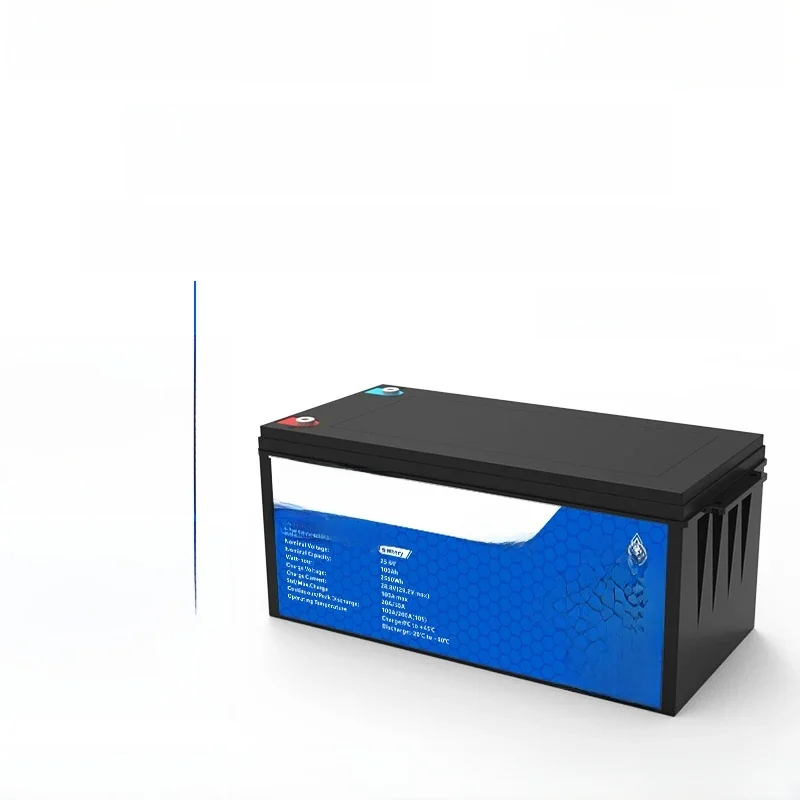 Akumulator LiFePO4 12V 24V 100Ah 300Ah Litowy Solarny Przenośny Akumulator do Ładowania z Wbudowanym BMS, Bateria Klasy A do Zasilania — 2