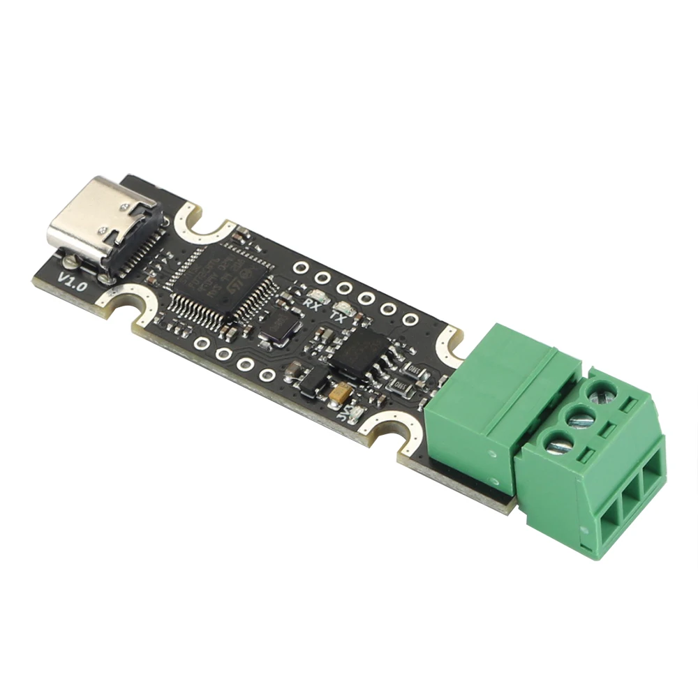 Adapter FYSETC UCAN Board USB na CAN oparty na obsługie STM32F0772 z oprogramowaniem układowym Canable / CandleLight / Klipper Części do drukarek 3D