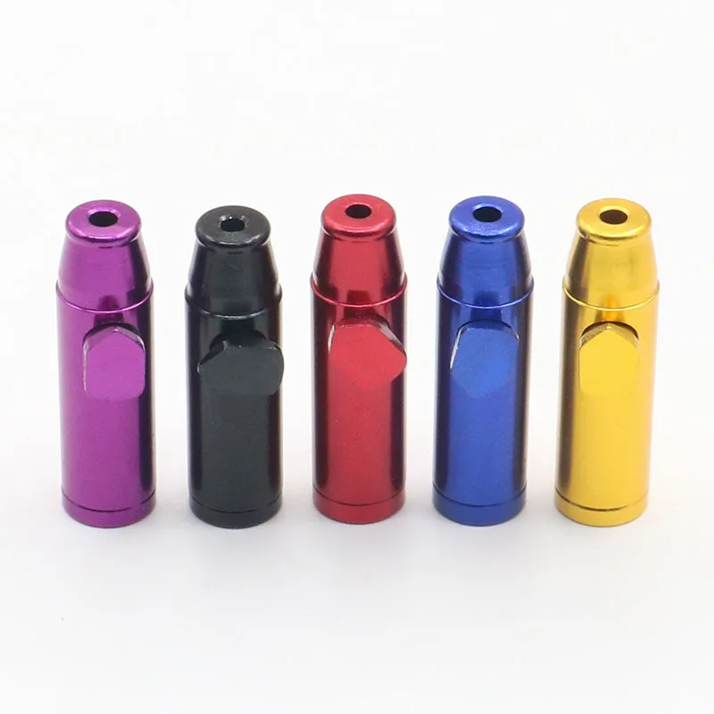 5Pcs Storage Stash Cans 53mm Metal Bullet Aluminum Alloy Storage Bottle Smoke Accessories Cool Gadget for Men