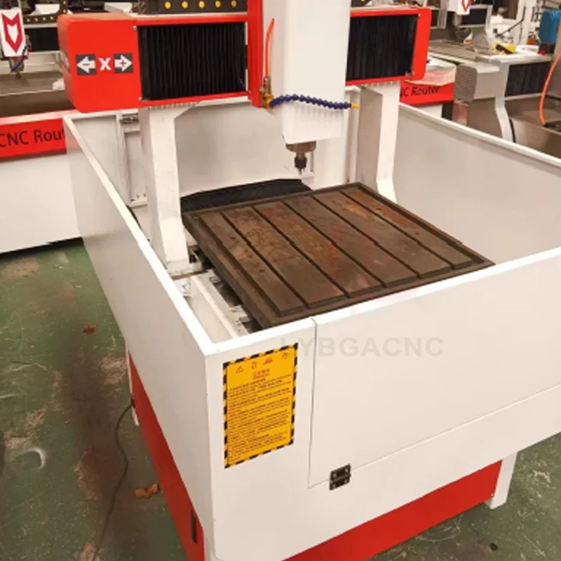 4040 6060 ATC Metal Steel Router Engraving Machine Full Cast Iron Engraver Automatic Tool Change Milling Drilling Tapping Device