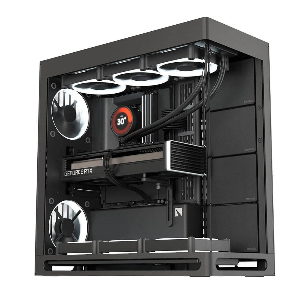 Havn Hs 420 High-End Middle Tower Pc Case