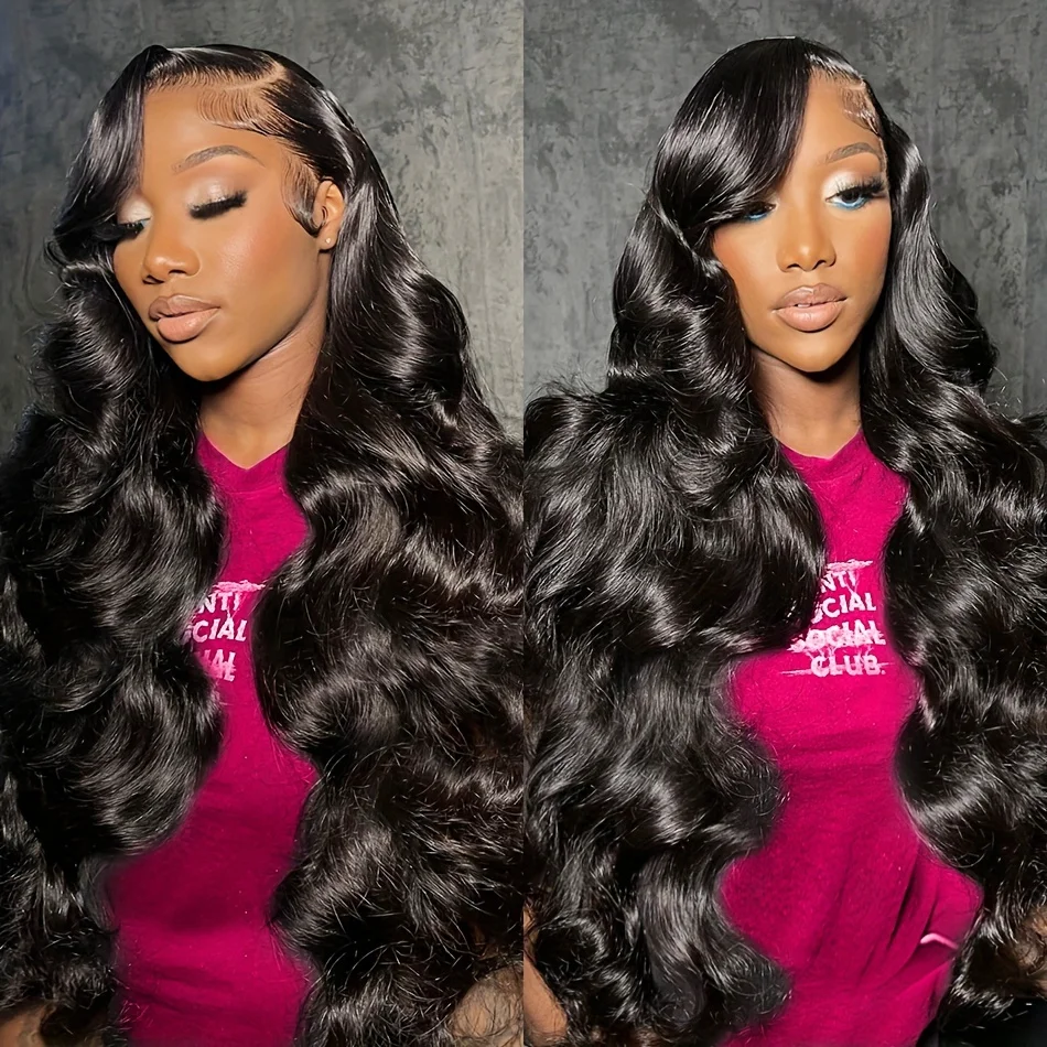 Body Wave 13x6 Hd Glueless Lace Frontal Wig 30 40 Inch 13x4 Body Wave Lace Front Human Hair Brazilian Wigs For Women