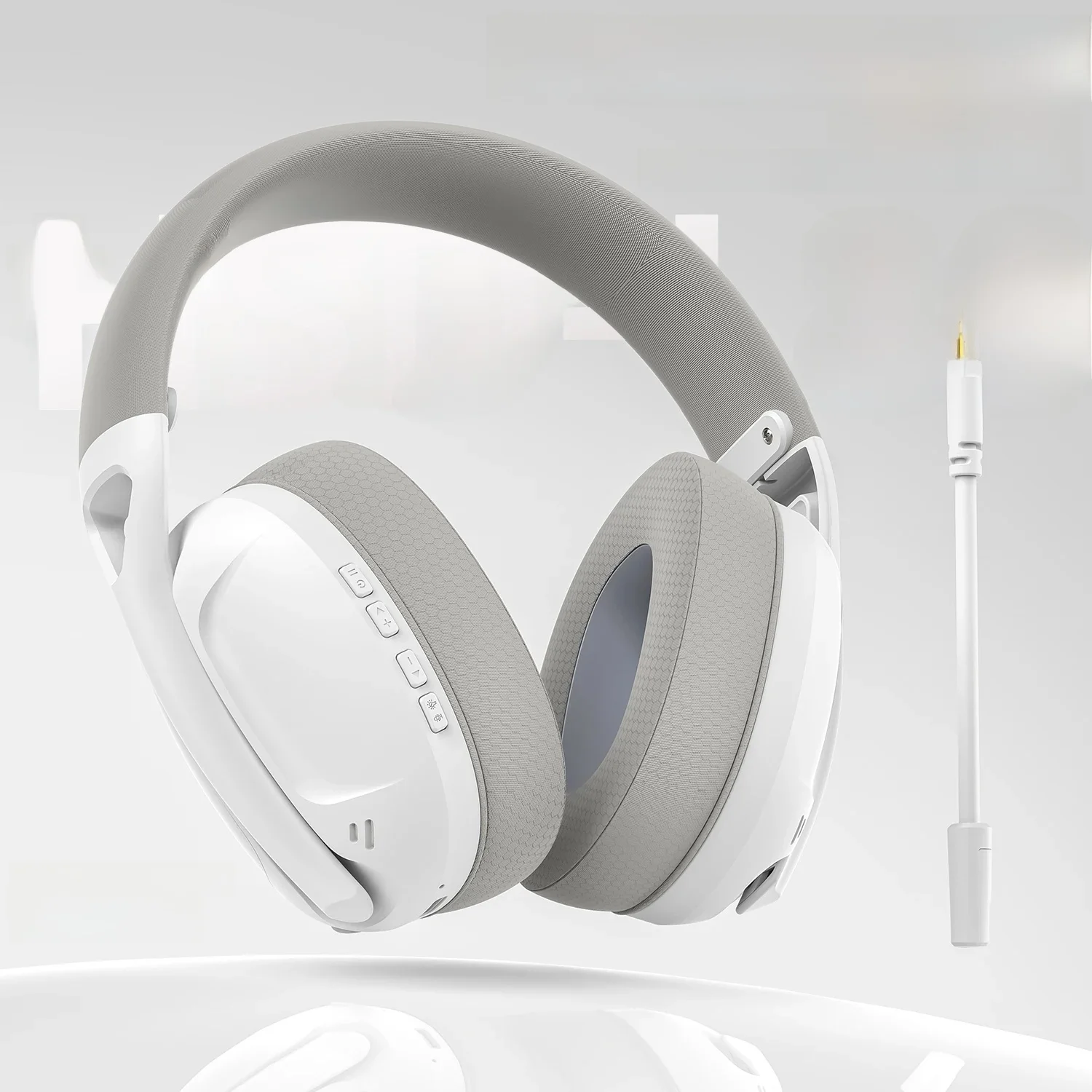 SMAILWOLF L80 Bluetooth kabelloses kabelgebundenes Gaming-Headset mit drei Modi, leichtes Laptop-Headset für Zuhause mit Mikrofon