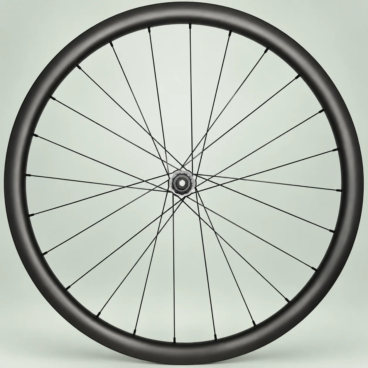 Carbon Road Bike Wheelset 700C Disc Brake Tubeless Clincher T800 Center Lock 411 412 25mm 18mm 30-60mm Thru Axle 24H Aero HG XDR