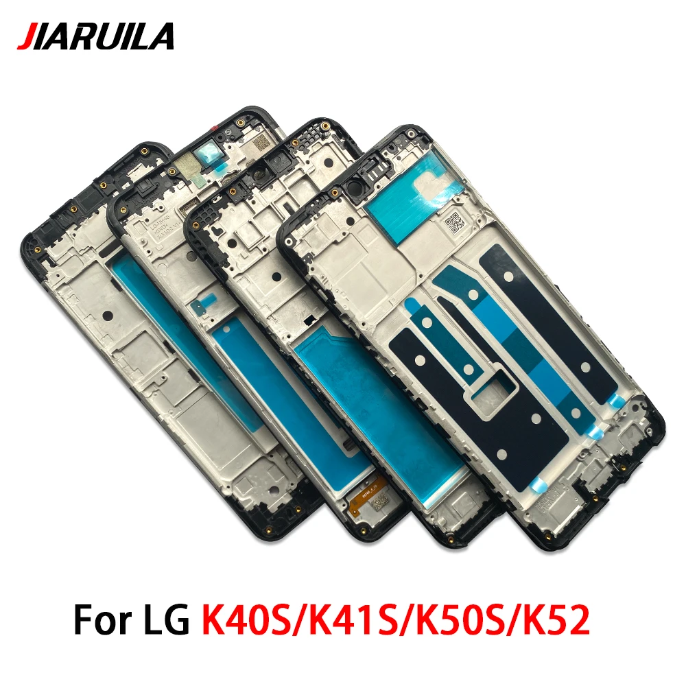 High Quality Front Housing LCD Frame Bezel Plate For LG K40S K41S K50S K52 Middle Frame Plate Housing Replacement Repair