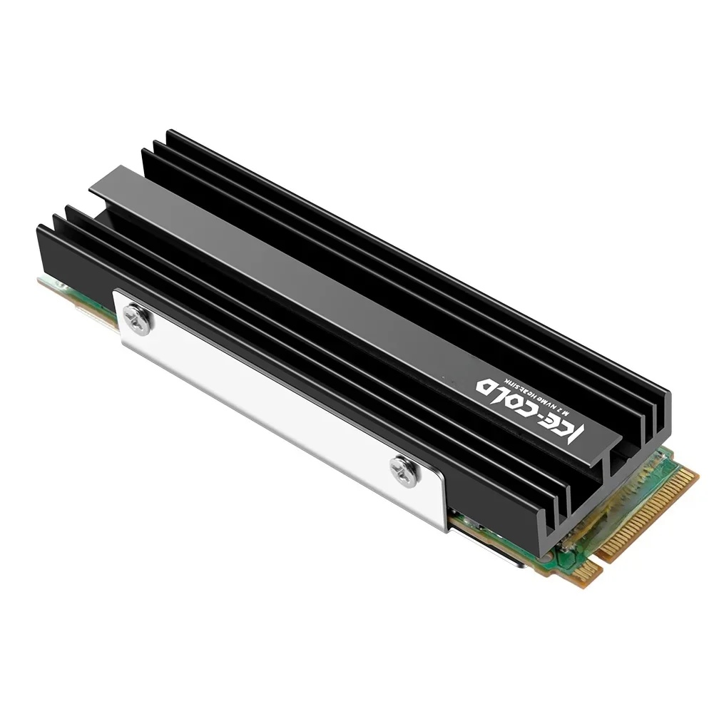 M.2 NGFF NVME 2280 SSD dissipateur thermique en alliage d'aluminium disque à semi-conducteurs radiateur de refroidissement refroidisseur pour PS5 ordinateur de bureau