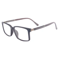Men Acetate Eyewear With Spring Hinge Full Rim Rectangular Glasses For Prescription Lens