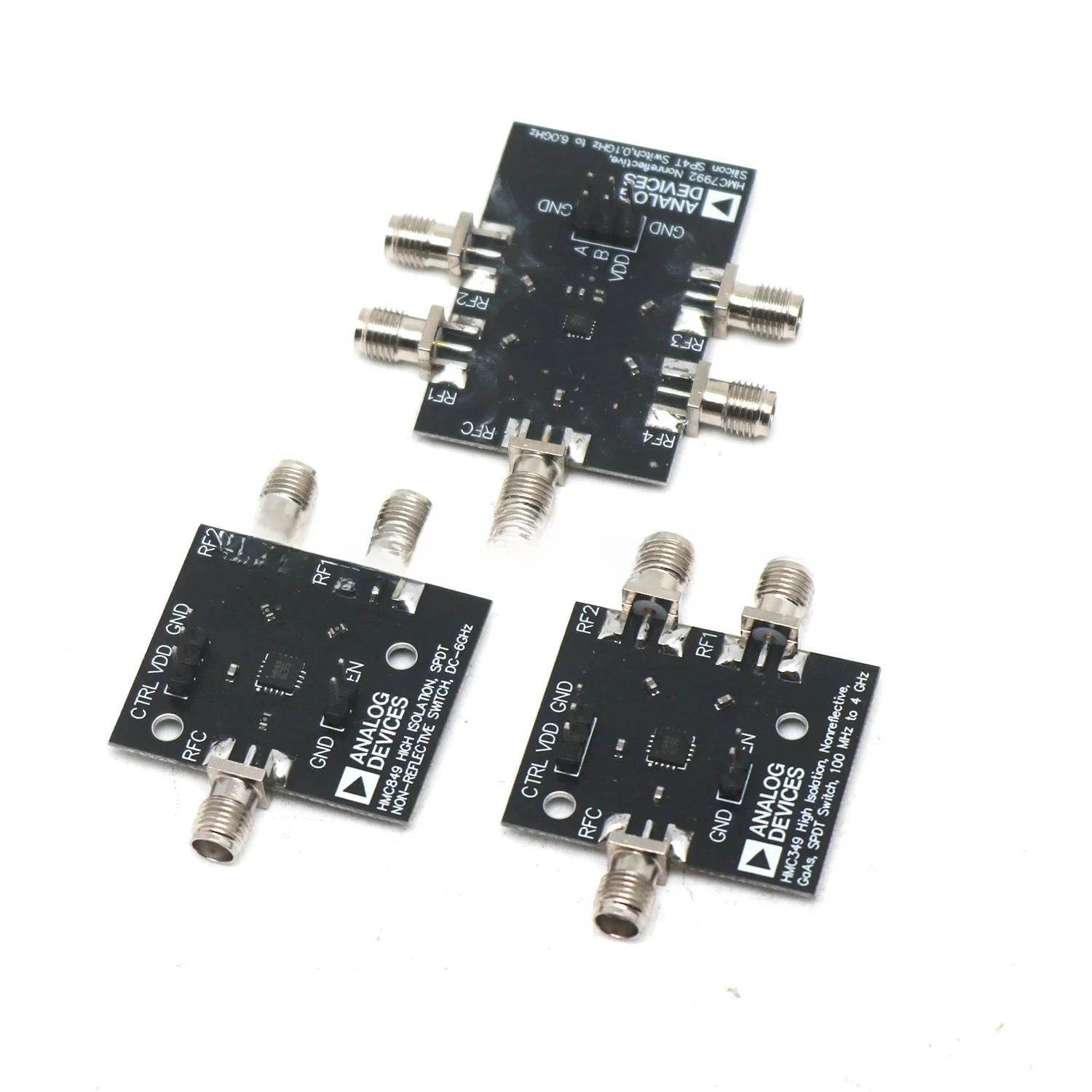 Commutateur RF SPDT SP4T HMC349 HMC849 HMC7992, module 100Mhz ~ 6Ghz pour équipement de Test de commutation de Signal Radio, systèmes ATE ATE
