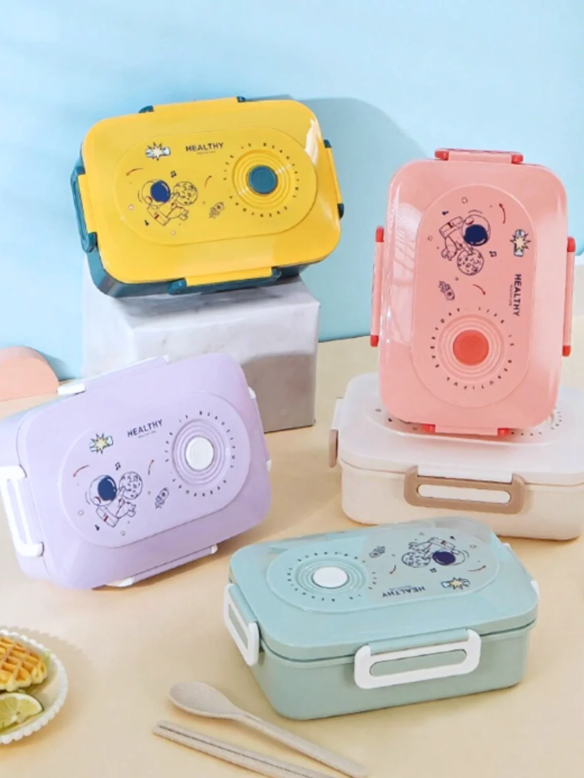 1200ml Tupper Set 330ml Suppen tasse RA-69 mit Luft ventil und luftdichtem Deckel.