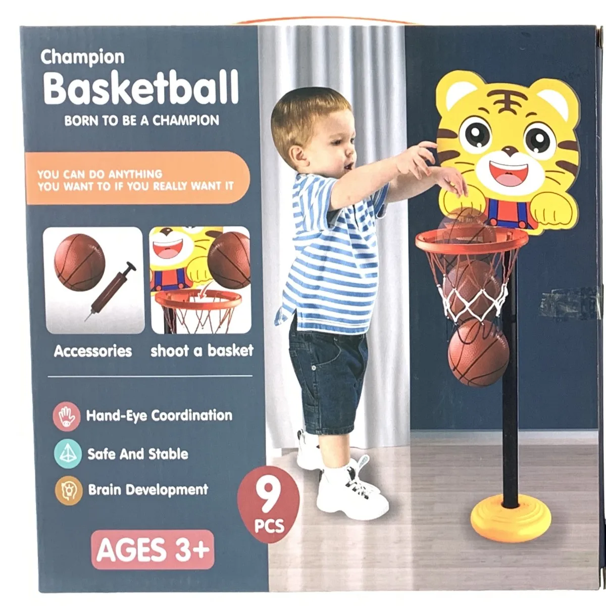 Portable child sport gift basketball basket basketball Christmas birthday gifts