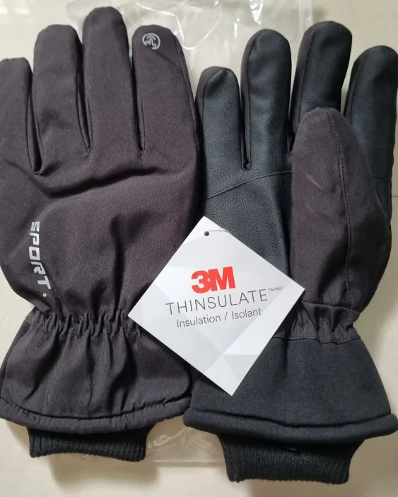 Waterproof Windproof Below Zero 0° Winter Gloves for Men/Women, Insulate Thermal Gloves Touch Screen Warm Gloves for Skiing,Cycling,Motorcycle,Running photo review