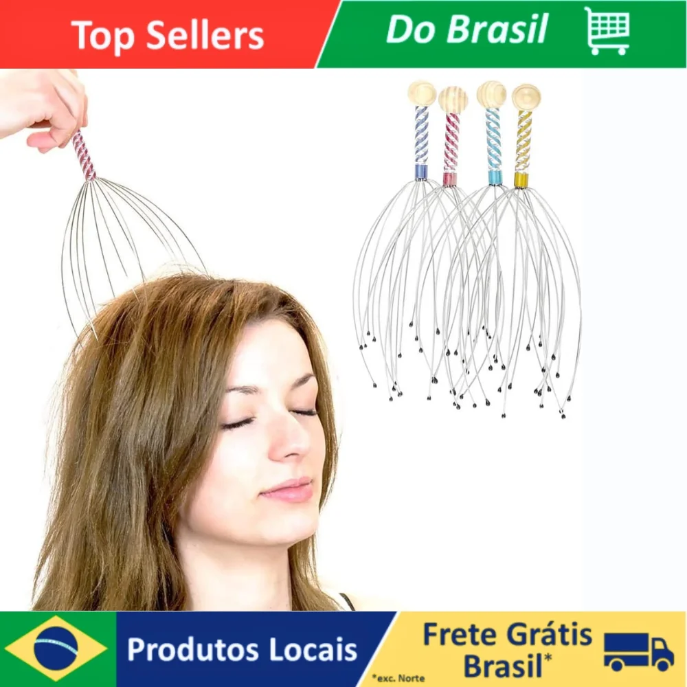 Anti-stress Head Massager Cossator Cafuné Relaxing Relives Tention SORTS