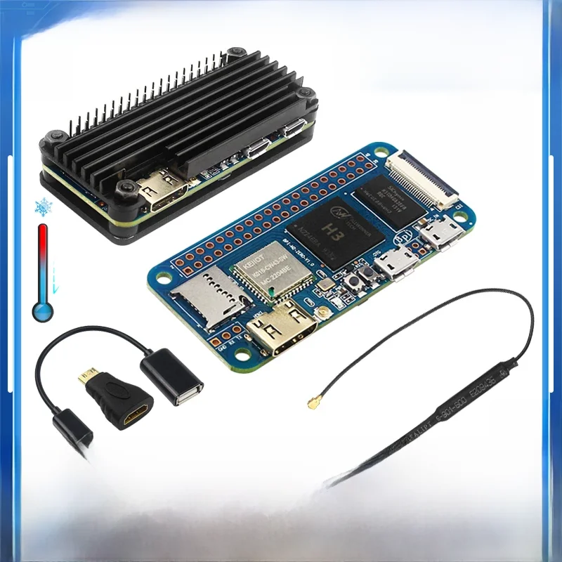 Banana Pi M2 Zero BPI-M2 Zero Alliwnner H3 Cortex-A7 WIFI & BT Ten sam rozmiar co Raspberry Pi Zero 2 W Opcjonalny zasilacz w obudowie — zdjęcie produktu 7