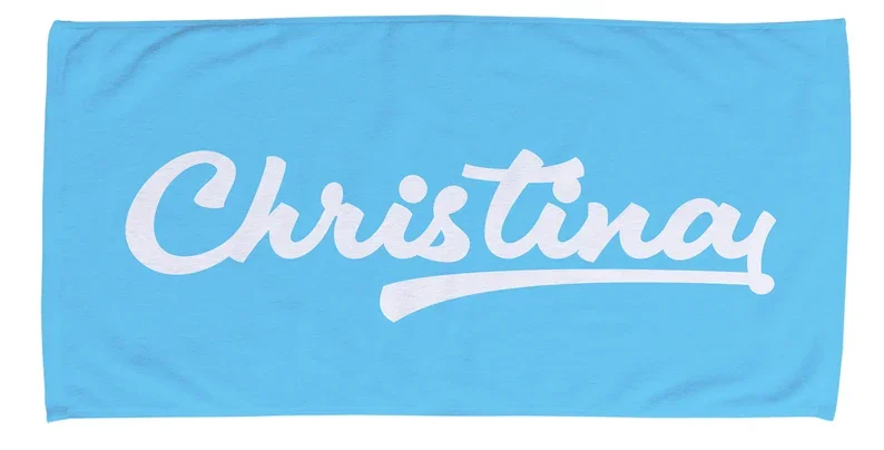 Pure Customized Name Beach Towel Personalized Bath Towel Microfiber Swimming Pool Gift Adult Kids Hygroscopic Quick-drying