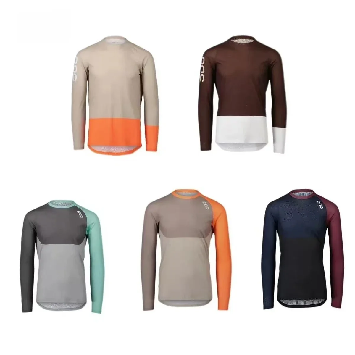 poc Essential MTB reine Langarm-Radsportbekleidung aus Eisseide für den Außenbereich mit langen