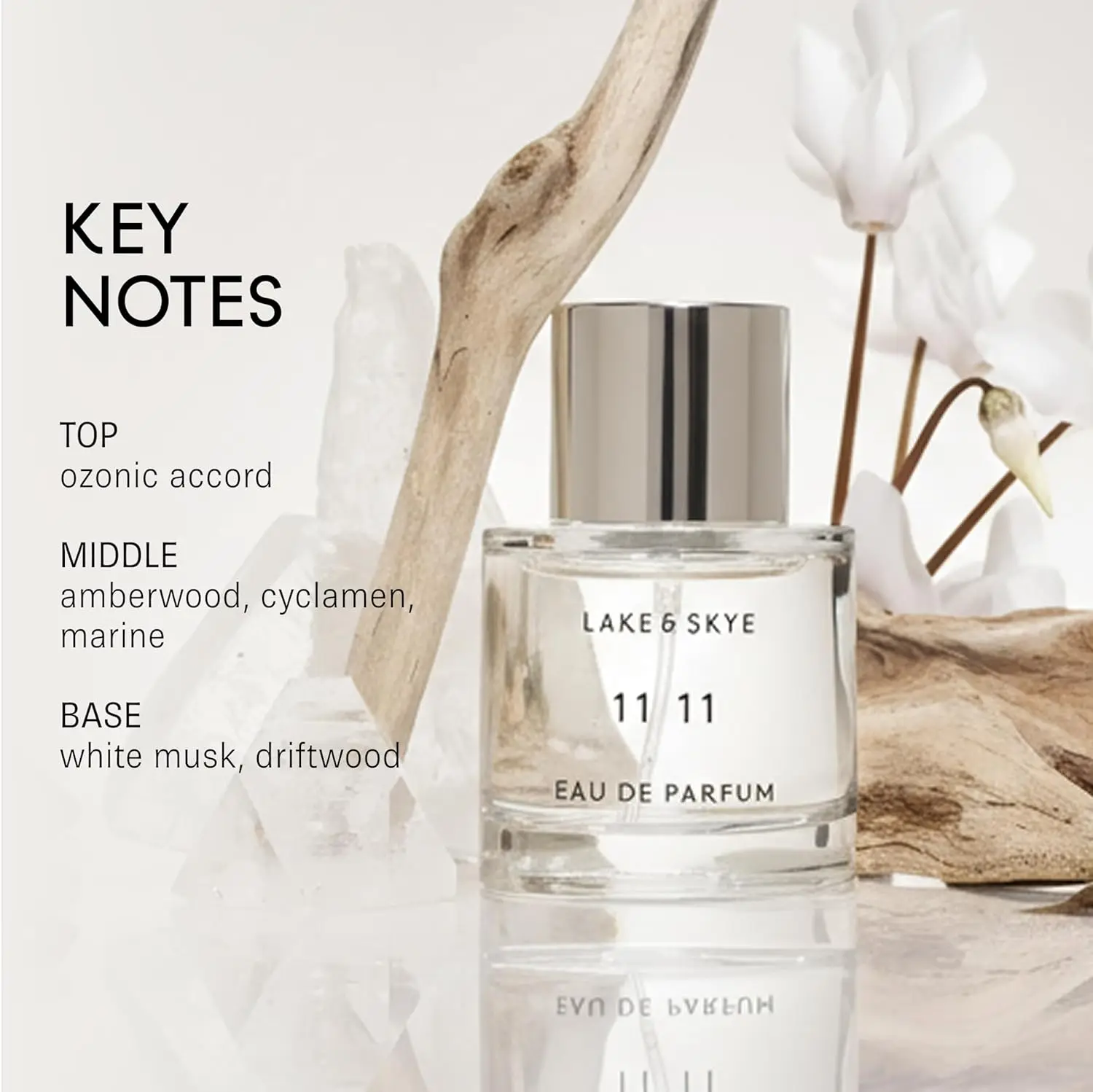 بخاخ Lake & Skye 11 11 Eau de Parfum، عطر يدوم طويلاً، 1.7 أونصة سائلة (50 مل) هدية مثالية للعطلات #1