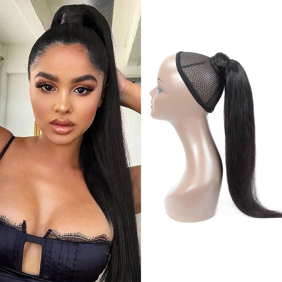 extensions-de-cheveux-humains-queue-de-cheval-a-enrouler-couleur-naturelle-postiche-bresilien-remy-extensions-de-cheveux-queue-de-cheval-a-clipser