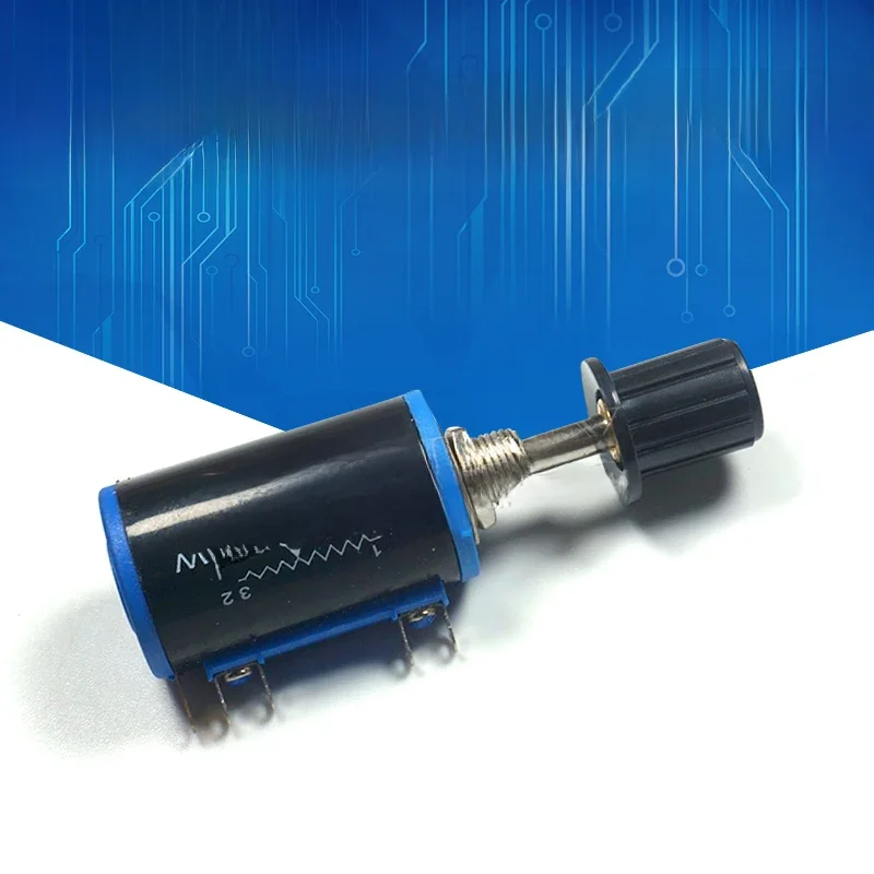 1 sztuk WXD3-13 2W potencjometr + 1 gałka 100 200 220 470 680 1 K 2.2K 3.3K 4.7K 5.6K 6.8K 10K 22K 33K 47K 100K Ohm WXD3-13-2W — zdjęcie 2