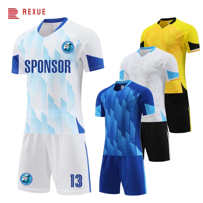 

2 Piece Print Logo Football Set 23-24 Men Soccer Jersey Custom Name Number Sponsor New Women Youth Tracksuit Personalize Uniform