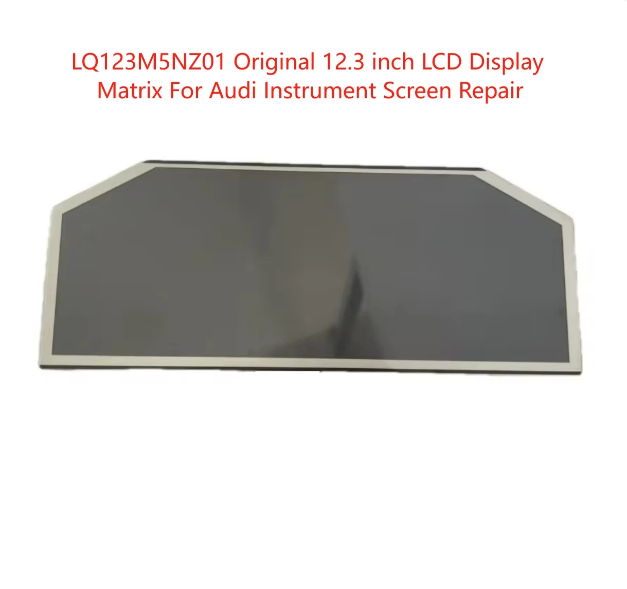 New LQ123M5NZ01 Original 12.3 inch LCD Display Matrix For Audi Instrument Screen Repair/Replacement
