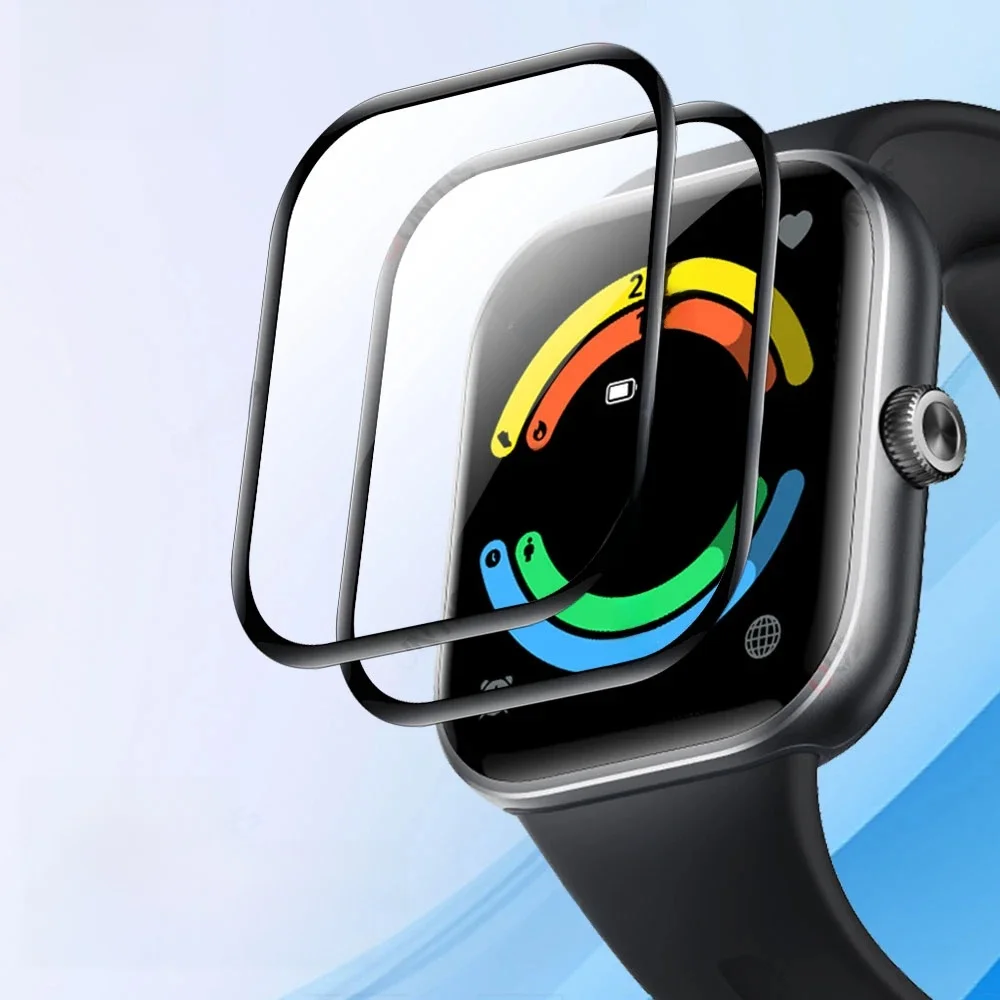 Protecteur d'écran pour Xiaomi Redmi Watch 5, protecteur d'écran incurvé 3D Redmi Watch5, couverture complète Ultra-HD, accessoires de protection