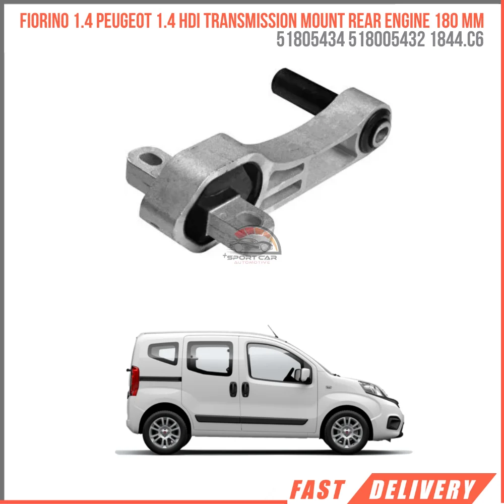 

FOR FIORINO 1.4 PEUGEOT 1.4 HDI TRANSMISSION MOUNT REAR ENGINE 180 mm 51805434 518005432 1844.C6 REASONABLE PRICE FAST SHIPPING