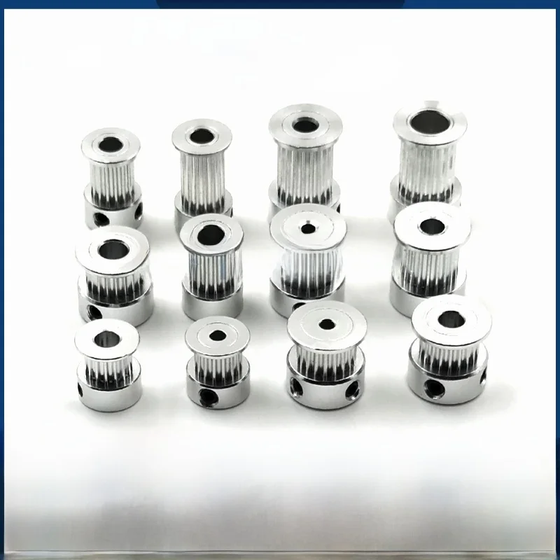 Poulie de synchronisation 2GT GT2 12 14 15 16 17 18 19 20 dents, alésage 3/3.17/4/5/6/6.35/8mm, largeur de courroie 6/9/10/15mm, pièces d'imprimante 3D 2MGT