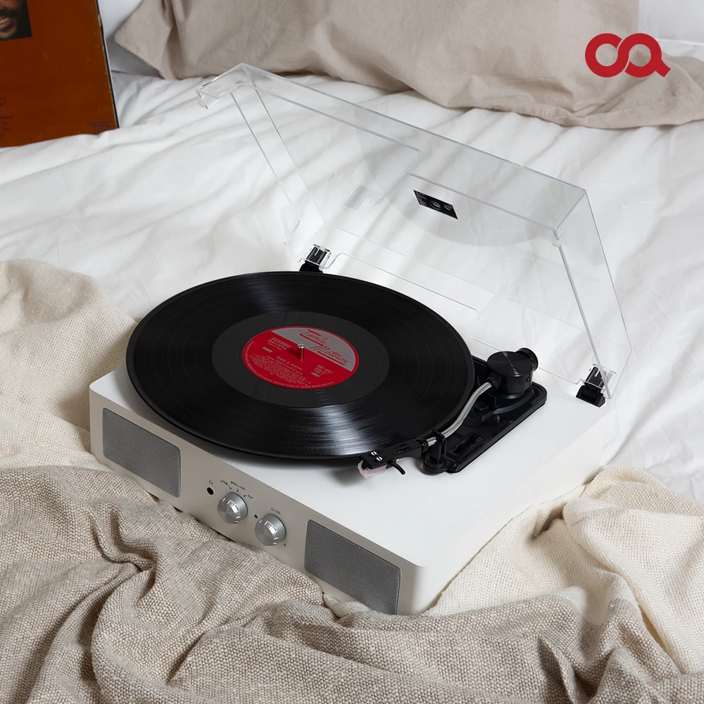 OA Classic LP Player Retro Vintage Turntable Elpio Audio Automatic Record Bluetooth Speaker