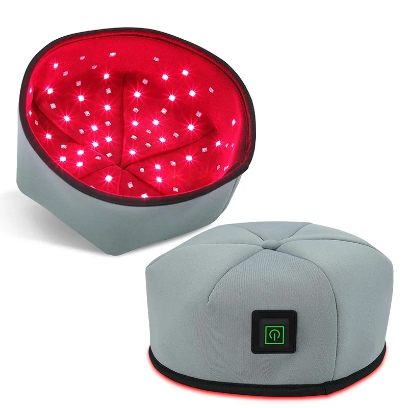 Roodlichttherapie Cap-apparaat Nabij-infrarood LED-helm voor haargroei Behandeling Hoed Preventer verlies Hoofdontspanning Verlichting van de hoofdhuid - afbeelding 2
