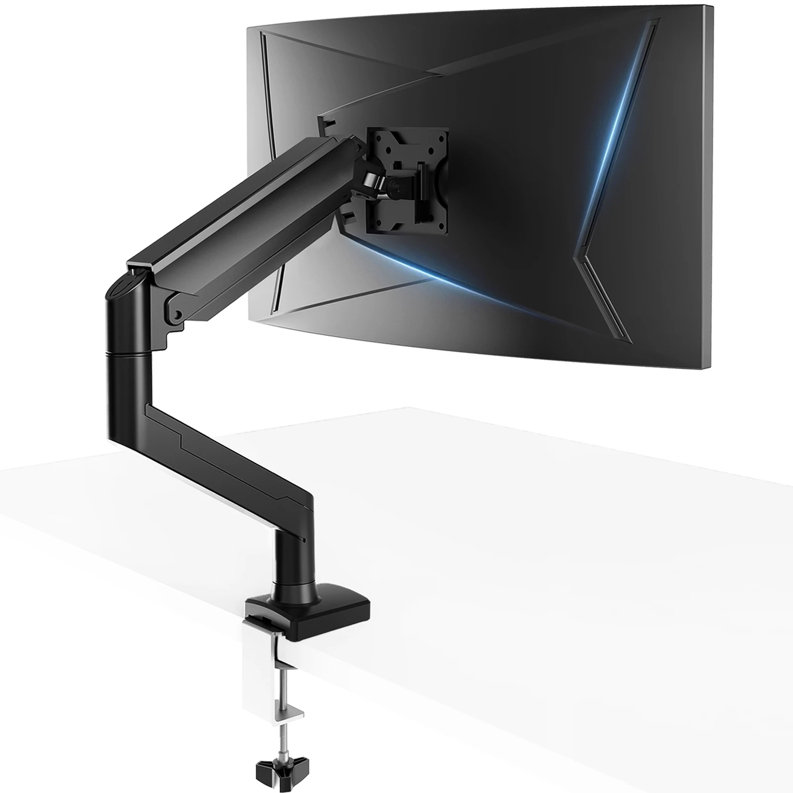 GTPLAYER Monitor Halterung Monitor arm monitorhalter für 13 bis 32 Zoll Bildschirme, Einzelner Monitorarm Ständer Hält 2~10 kg
