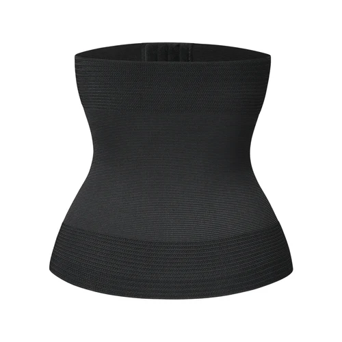 Imagen 2 del producto Entrenador de cintura para mujer, ropa moldeadora de cuerpo, envoltura adelgazante de barriga, faja plana para vientre, faja posparto, corsé con cinturón envolvente