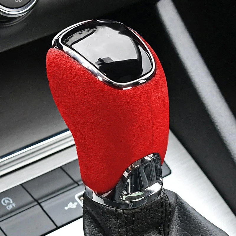 

for Skoda Octavia Superb Kamiq Rapid 2018 2019 2020 2021 Car Gear Shift Knob Cover Protective Shell Car Spare Parts Accessories