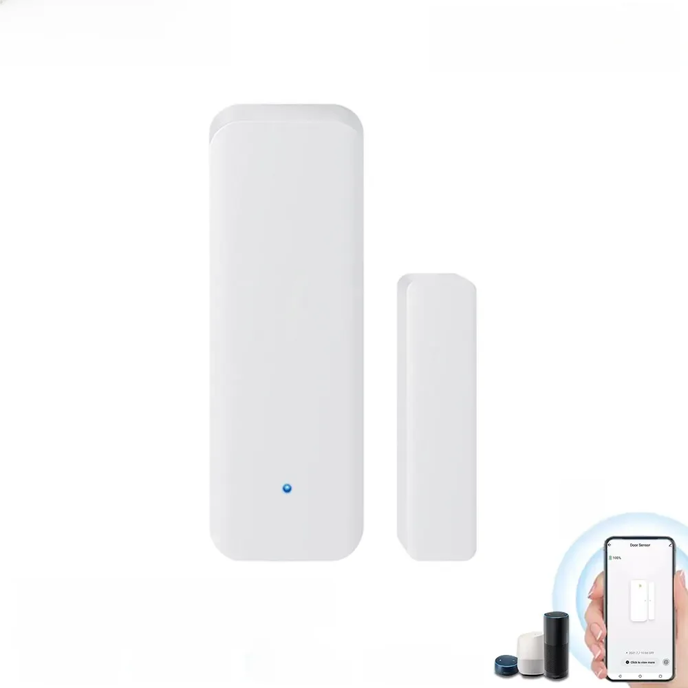 ONENUO-Capteur de porte intelligent Tuya Zigbee, détecteur de fenêtre de sécurité domestique, porte marketautomatique, capteur de contact magnétique, Alexa, Google
