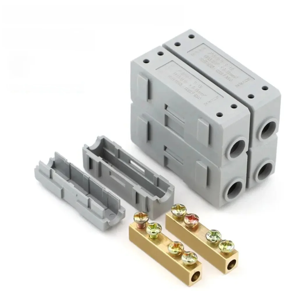 Connecteur de fil séparateur haute puissance, borniers de câbles électriques rapides, connecteurs de boîte de jonction, grand conducteur de courant en laiton