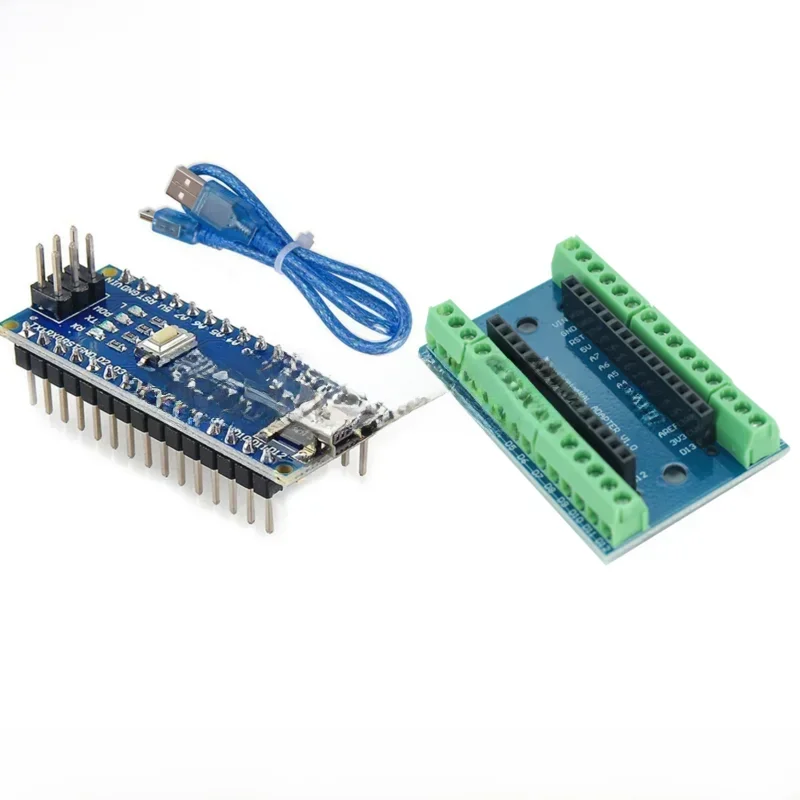 Płytka mikrokontrolera Mini Nano V3.0 ATmega328P dla Arduino CH340 sterownik USB 16Mhz Nano V3.0 ATMEGA328P/168P — zdjęcie 2