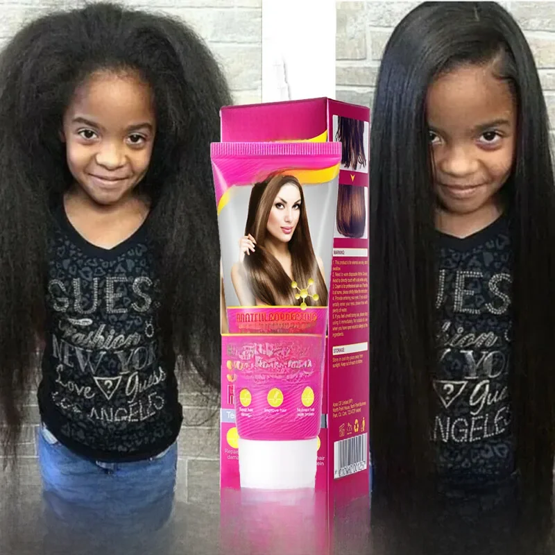 Inj& Gloss-Crème lissante et nourrissante pour cheveux endommagés, lissage rapide, réparation KerBrian, amélioration des frisottis, 10000