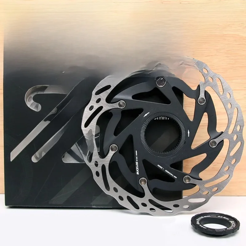 AliExpress BUCKLOS RT-RX Disc Brake Rotor 160mm 140mm Road Mountain Bike Centerlock Rotor Bicycle Center Lock Rotor for Shimano for Sram