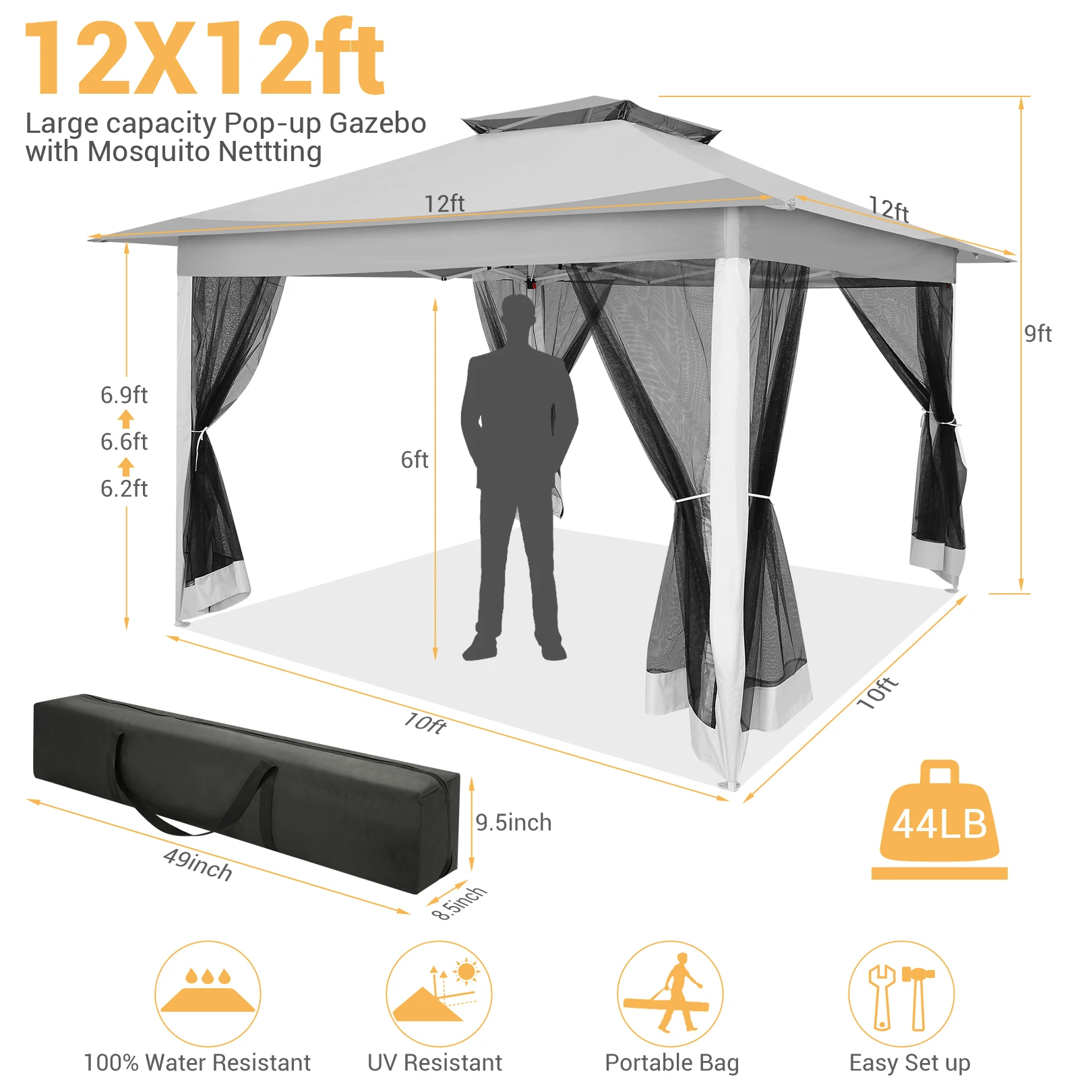 Thumbnail 2 - #12 Latest Garden Canopy Tents Offers