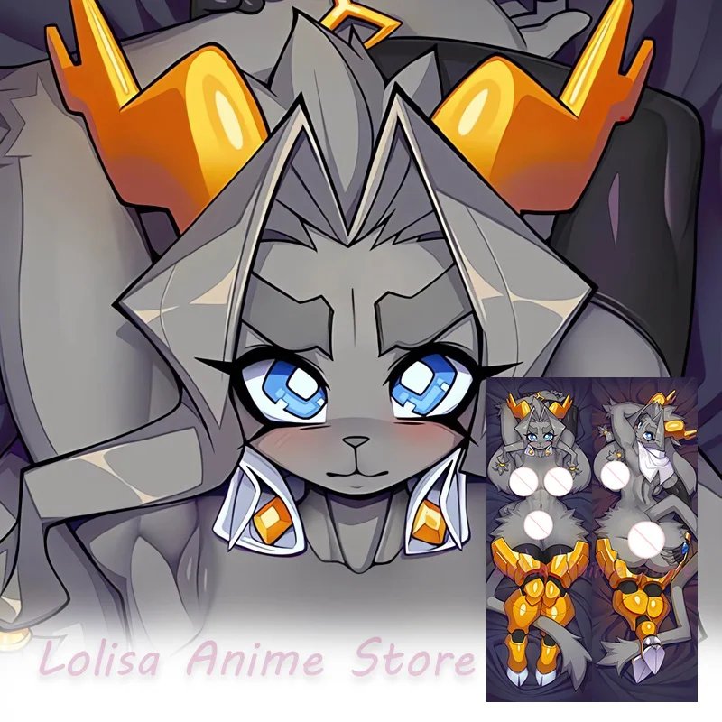 Dakimakura Sybil Anime غطاء وسادة للجسم على الوجهين طباعة المخدة هدايا عيد ميلاد بالحجم الطبيعي #3