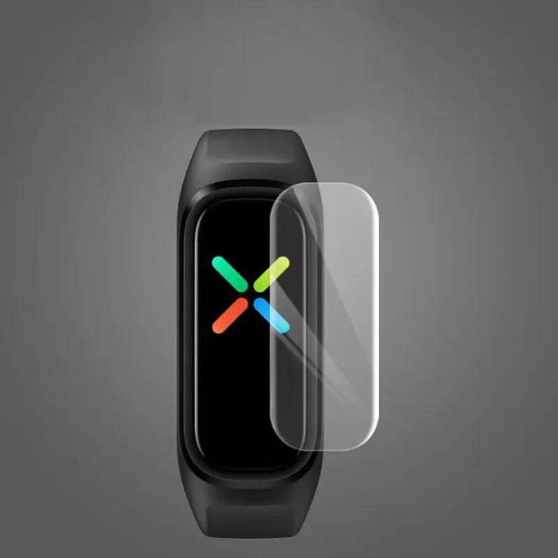 5 pièces souple TPU clair Smartband Film de protection garde pour OPPO bande Style/Oneplus Bracelet intelligent Bracelet protecteur d'écran couverture
