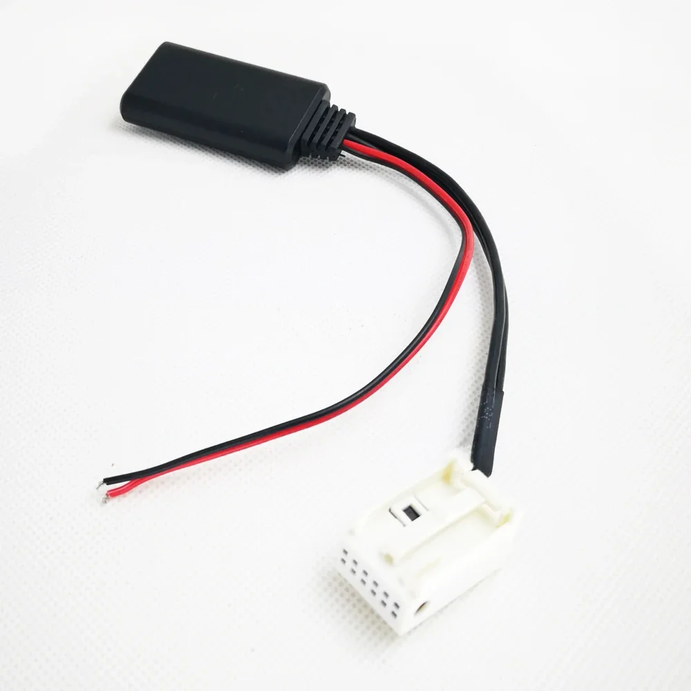 Biurlink Bezprzewodowy moduł Bluetooth AUX-in Audio MP3 Adapter muzyczny 12-pinowe złącze dla VW dla Skoda — zdjęcie 2