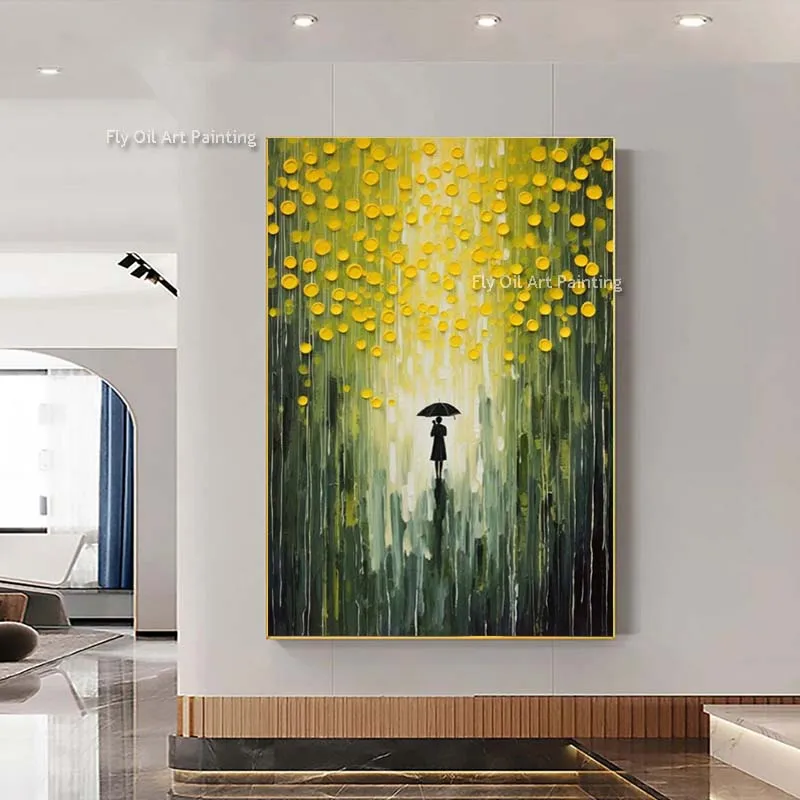 Large Abstract Romantic Oil Painting Textured Figurative Canvas Painting Oversized People Handmade Modern Acrylic Art Decor