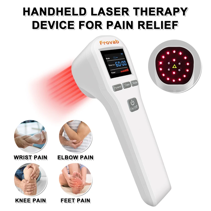 880mW แสงเลเซอร์เย็น Hand Therapy Home Laser Treatment สําหรับหักหลอดเลือด Laser Light Therapy Parts Anti Inflammatory