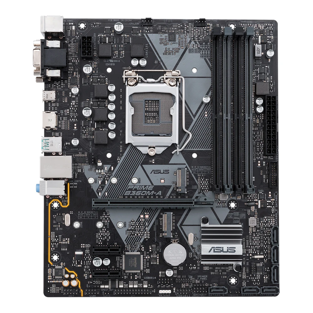 Asus PRIME B360M-A With Intel B360 LGA 1151 Micro-ATX Desktop Motherboard